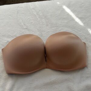Victoria's Secret Tan Strapless Bombshell Bra